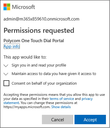 OTD Portal Permission