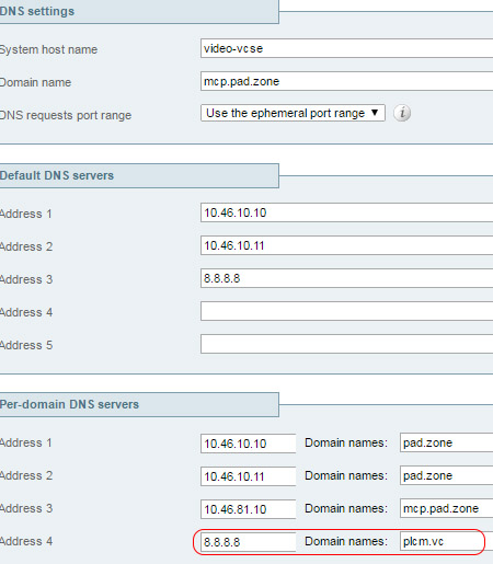 DNS Server window